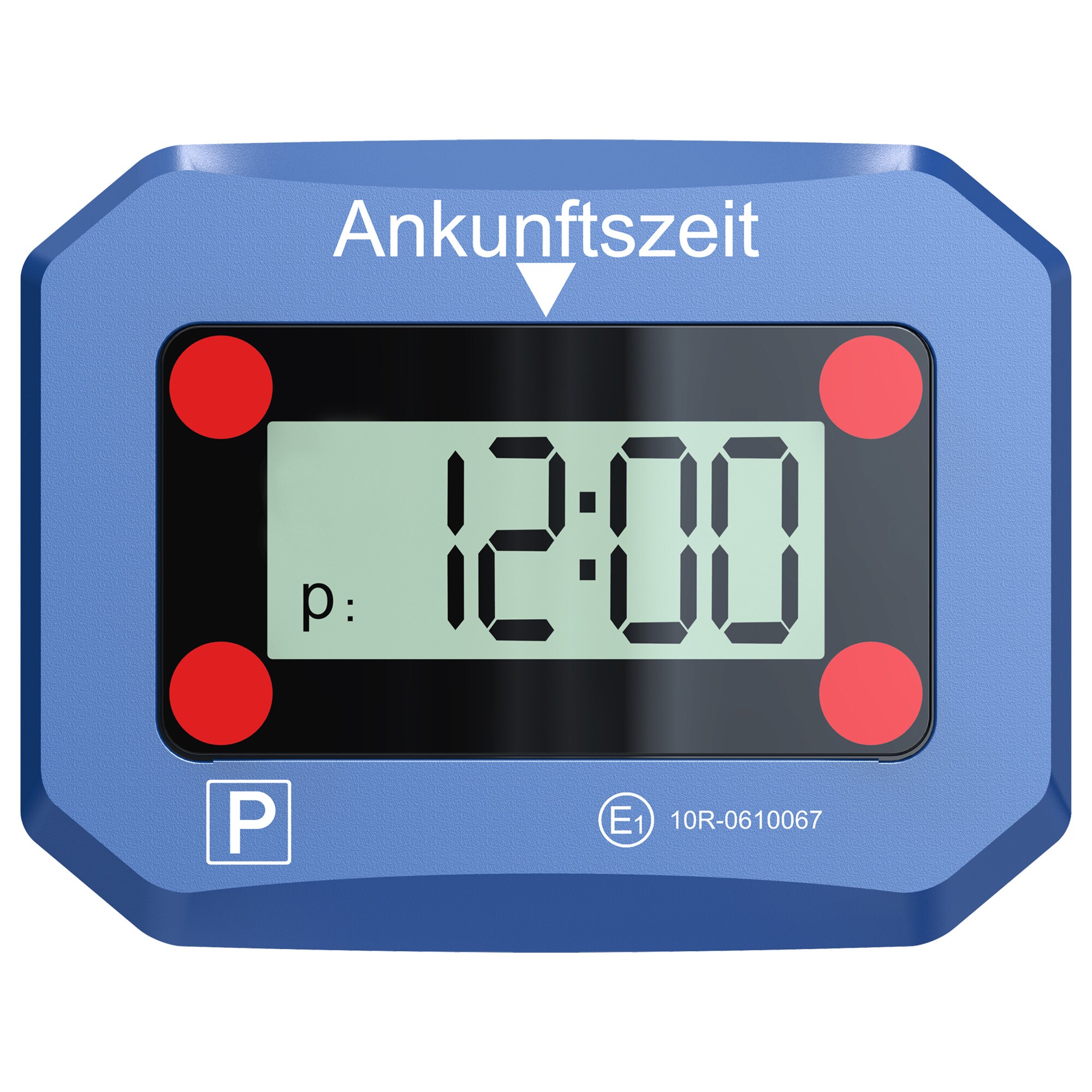 MiravalDigitale elektronische Parkscheibe Parkuhr autmoatisch STVO KBA Zulassung