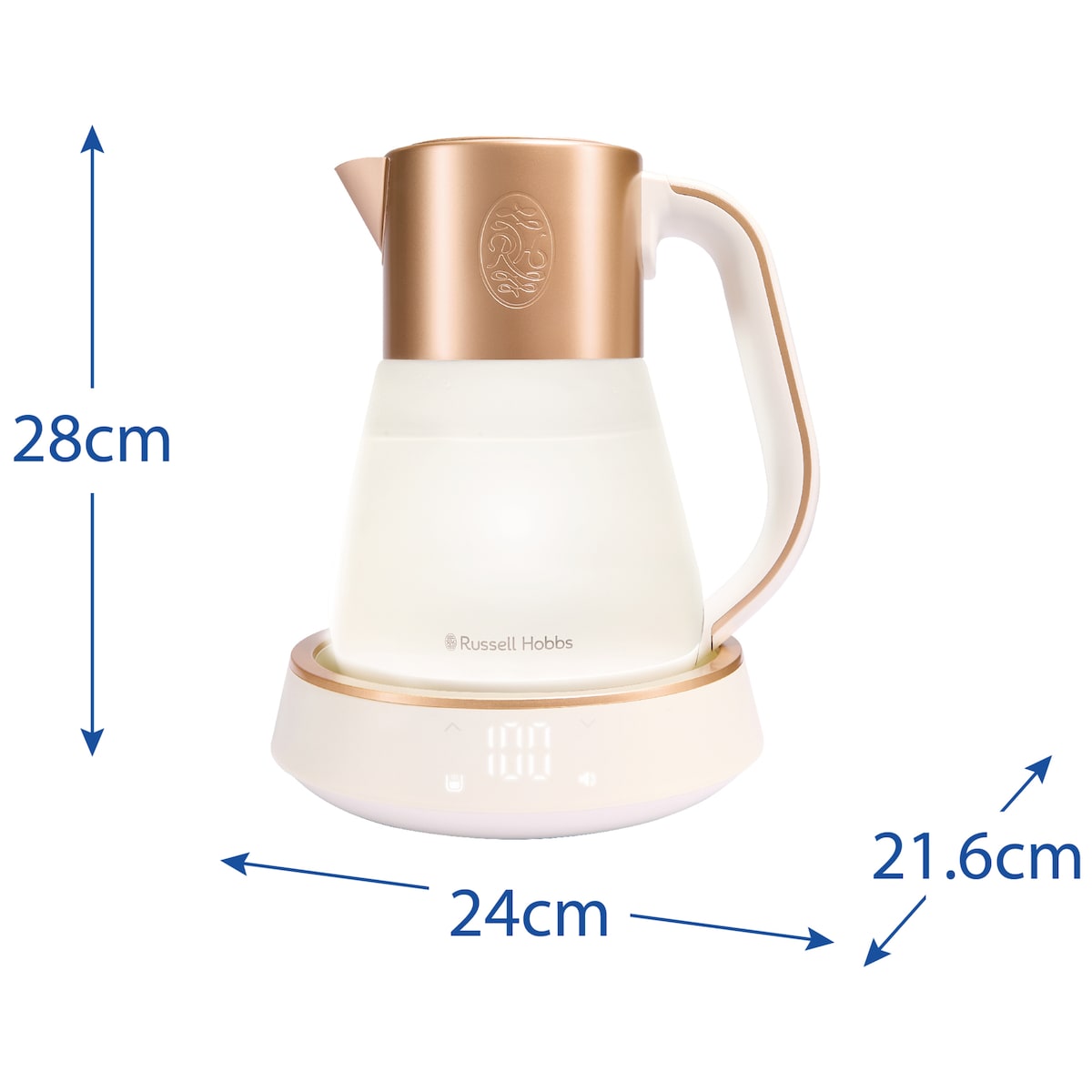 Russel Hobbs Calm Kettle vannkoker 27450-70 (grå)