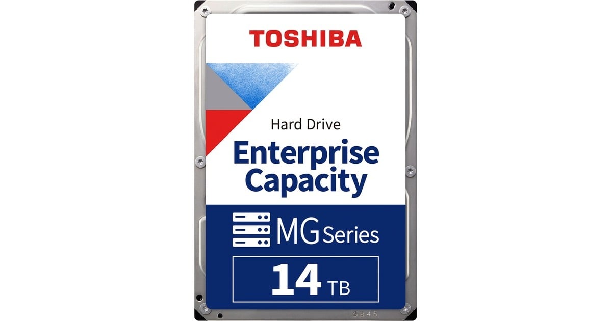 ToshibaMG09 14 TB harde schijf  (SATA 6 Gb/s)