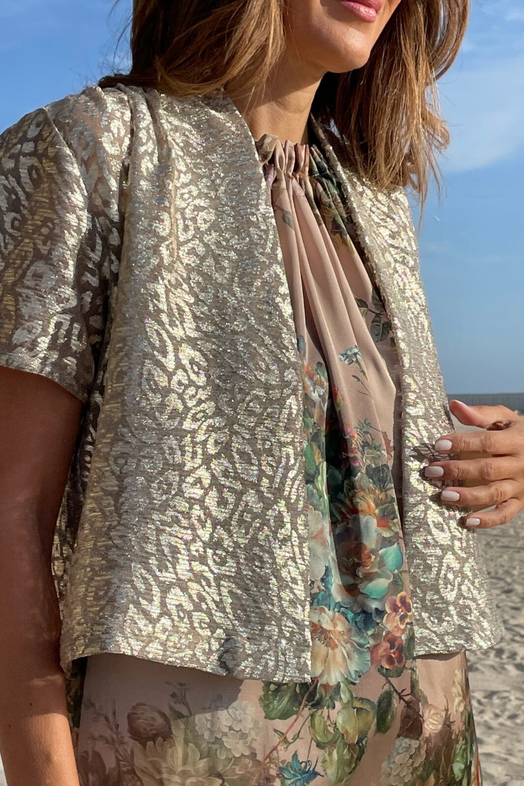 Karmamia Jo Jacket blush leo