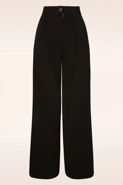Bunny Carlie Swing broek in zwart