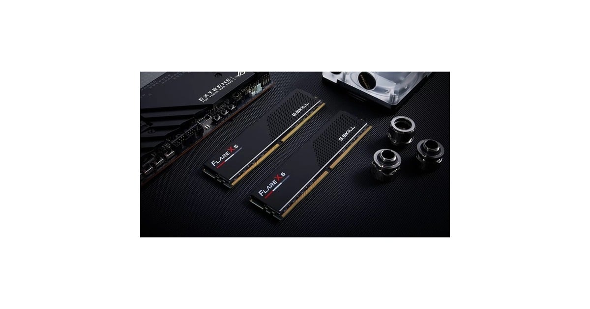 G.Skill64 GB DDR5-5600 Kit werkgeheugen  (Zwart, F5-5600J3636D32GX2-F, Flare X5, AMD EXPO)