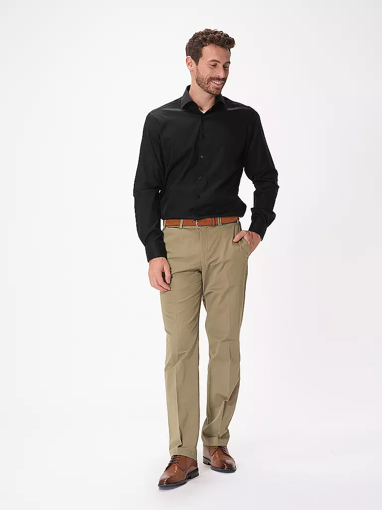 ETERNA Hemd Comfort Fit schwarz