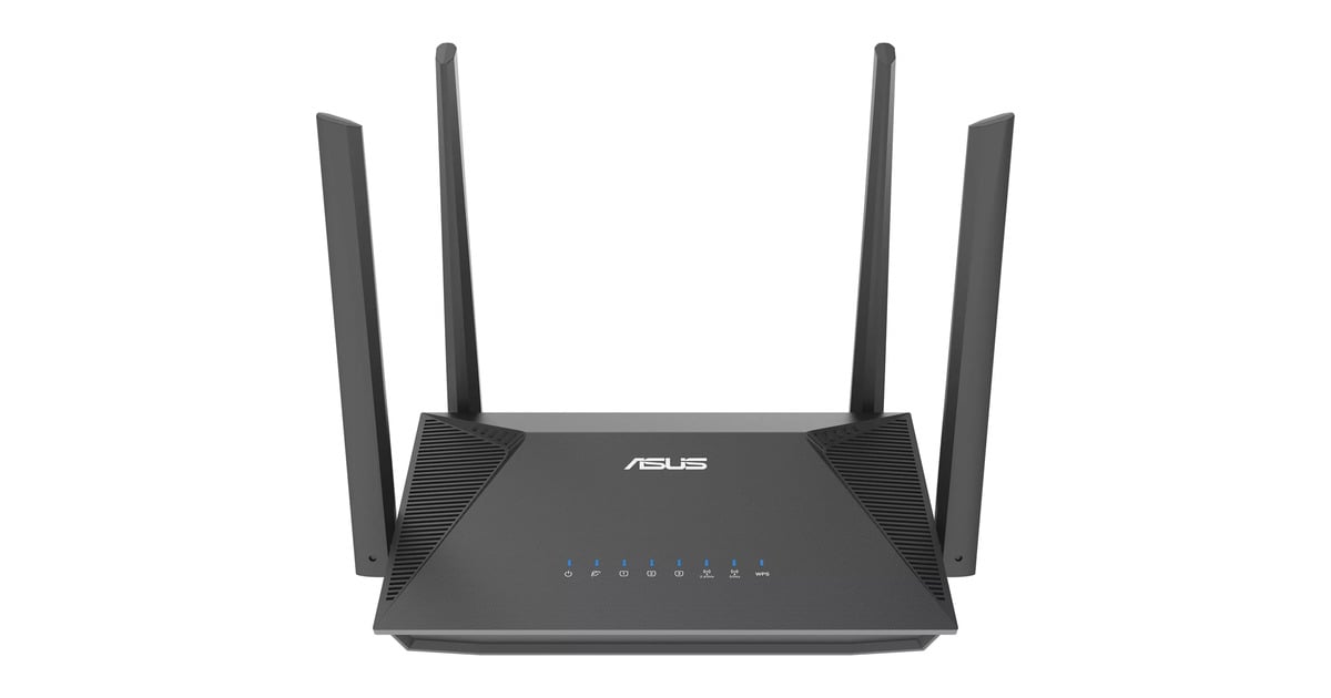 ASUSRT-AX52 Pro (AX3000) Dual Band WiFi 6 Extendable Router mesh router  (Zwart)