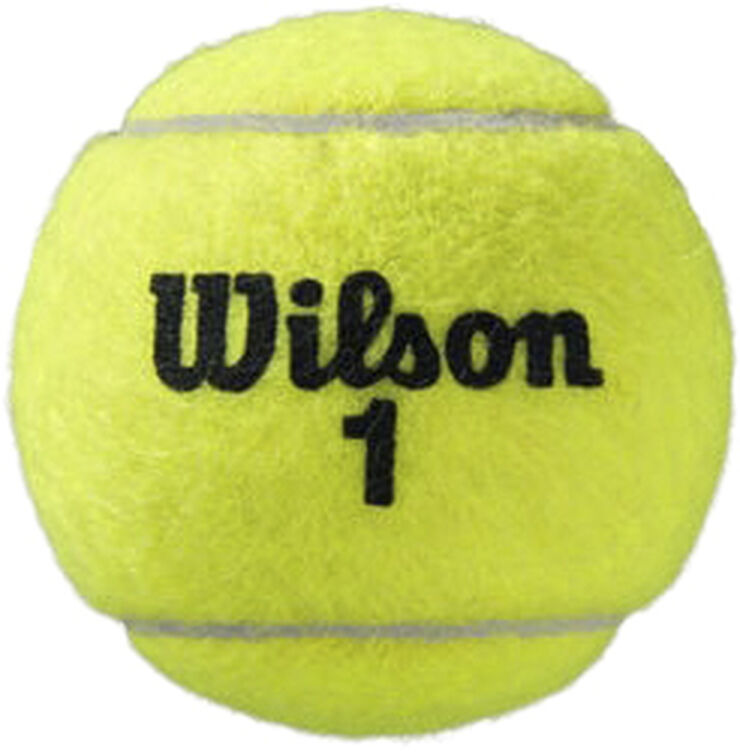 WILSON Roland Garros All Court tennisbolde, 4 styk Yellow