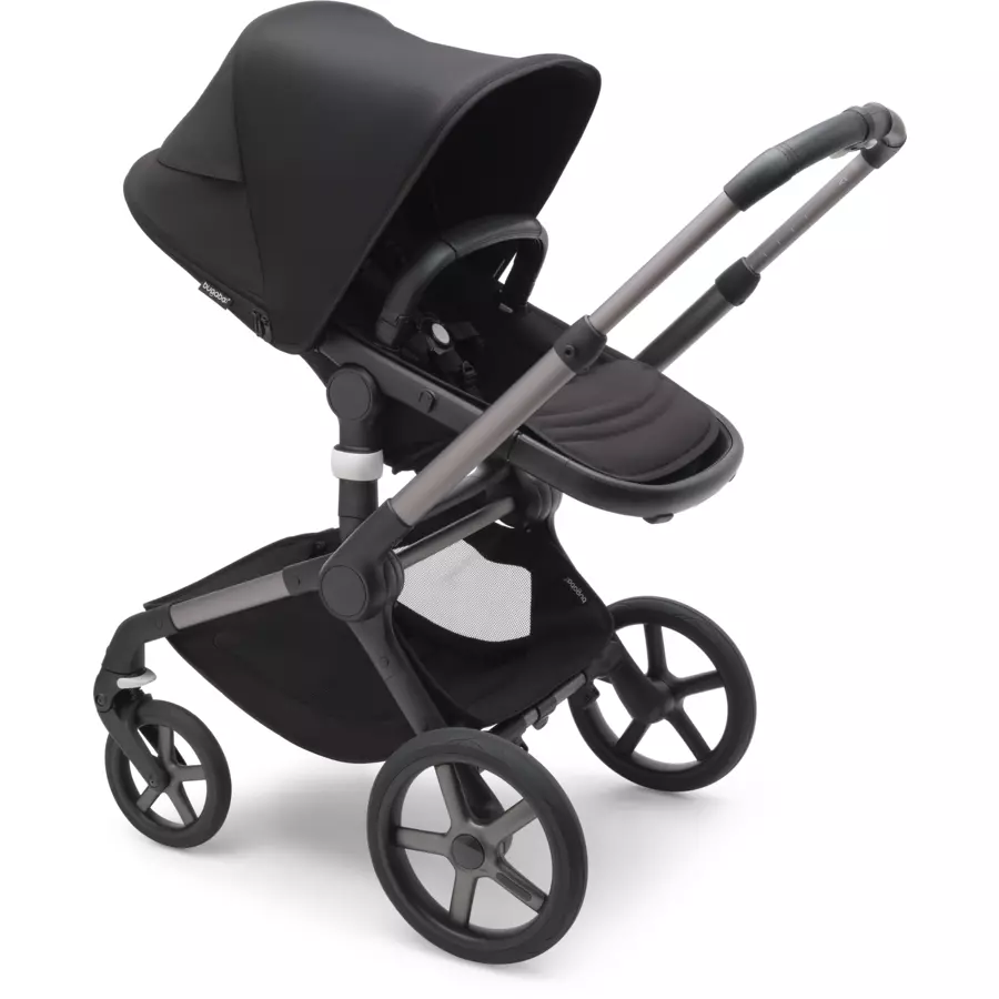 bugaboo Kombikinderwagen Fox 5 Starter Set GraphiteMidnight Black