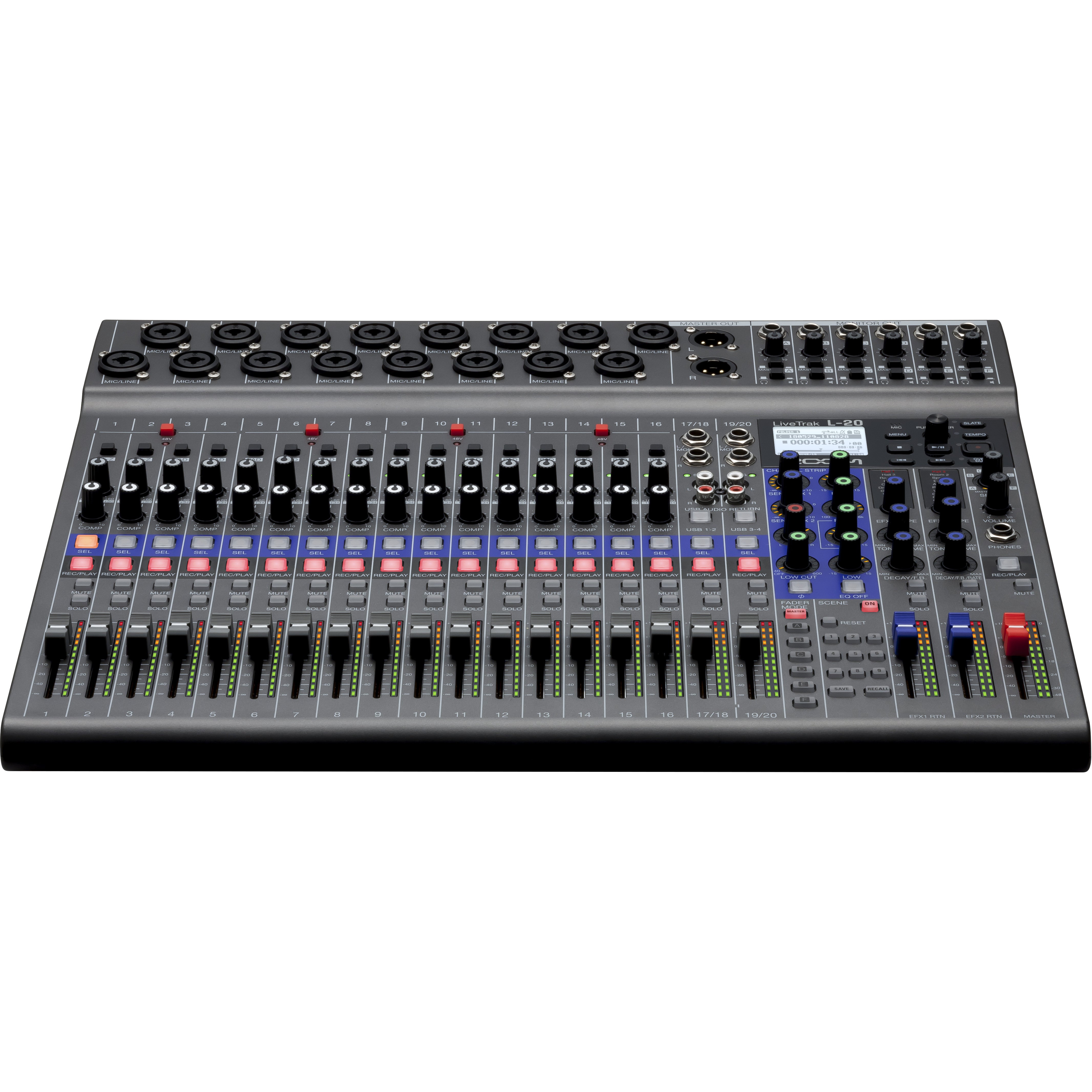 Zoom LiveTrak L-20 digitaal mengpaneel