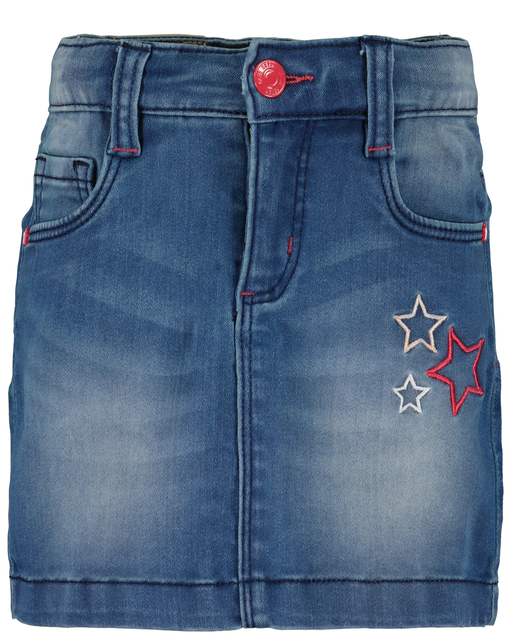 Jeansrock THREE STARS in dunkelblau