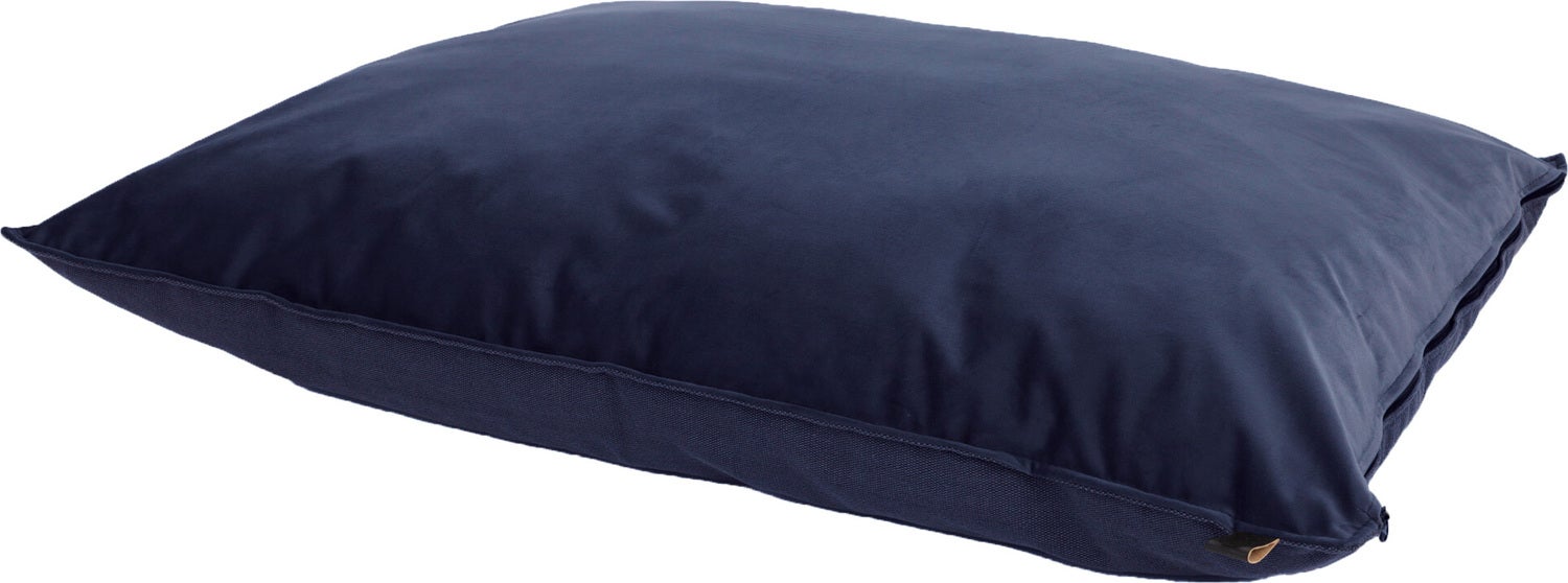 Overseas Petlife hondenkussen Velours blauw 70 x 100 x 10 cm