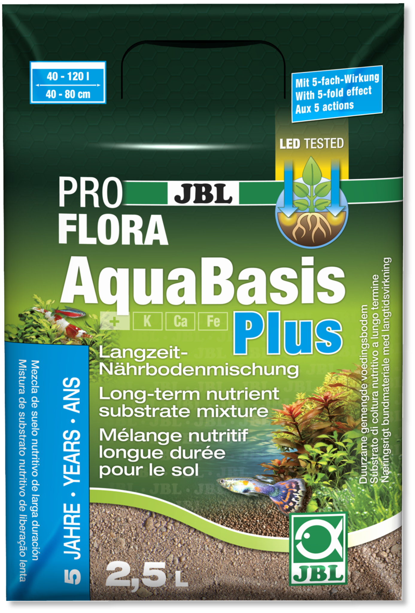 JBL Complete Voedingsbodem Dark Pakket | Planten