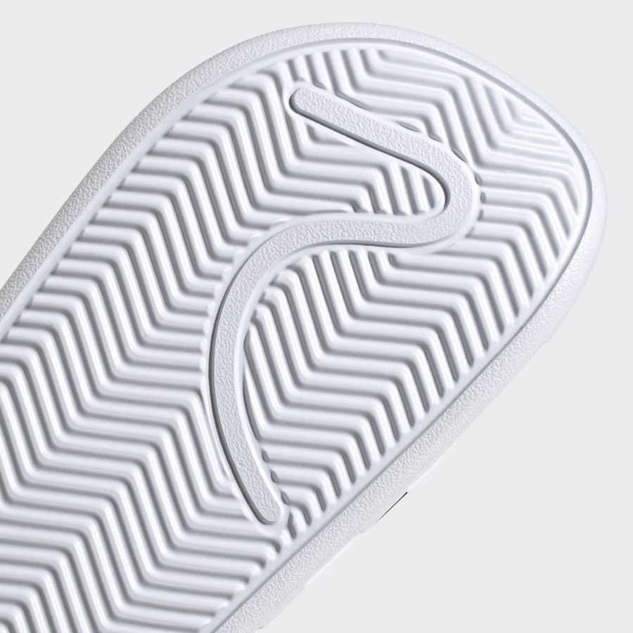 adidas adilette Clogs - Blanc/Noir