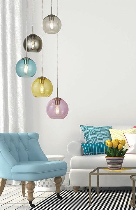 Hanglamp 8135-5SS Mardi Gras B50 x D50 cm