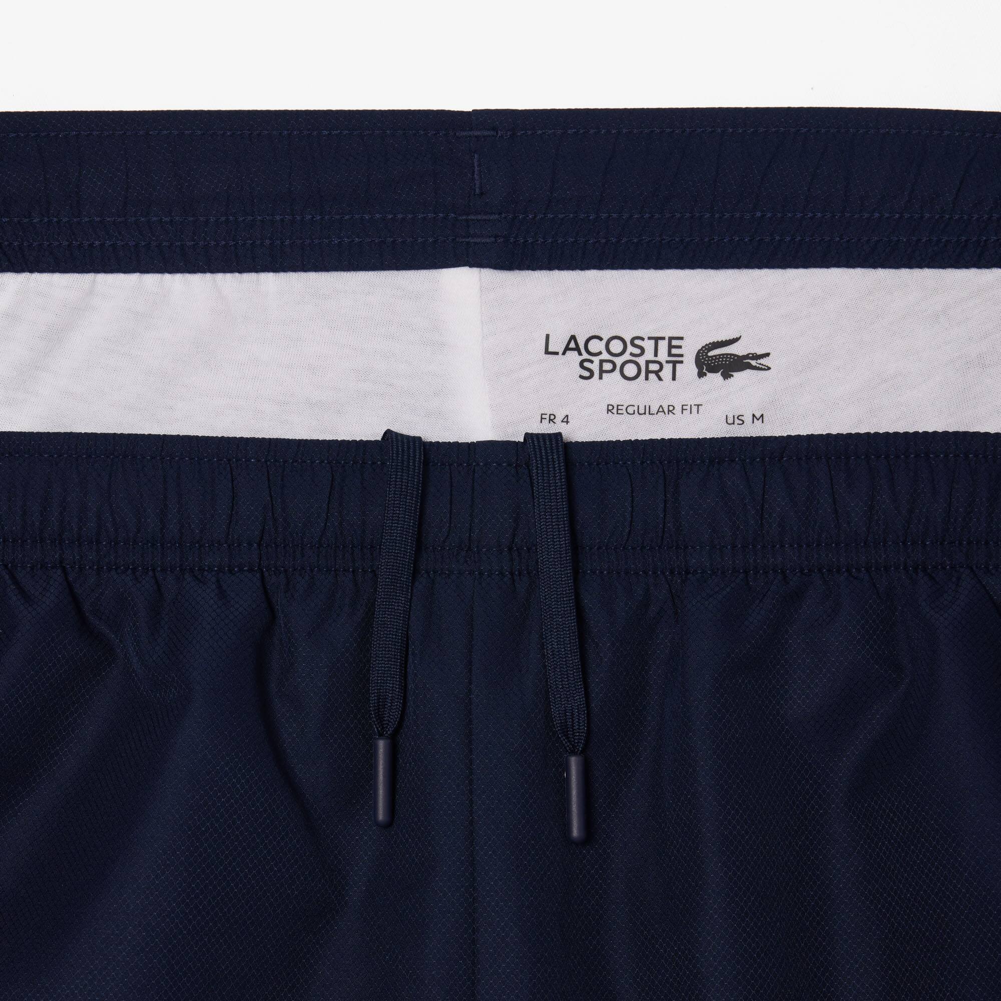 Tennis-Overall Colourblock Trainingsanzug-Sets - Blau - Lacoste - Herren