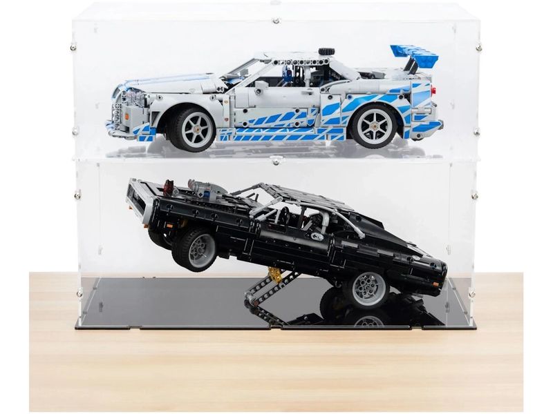 iDisplayit Acryl-Display 2 Fast 2 Furious Nissan Skyline GT Elegantes Acryl-Display für die LEGO Sammlung