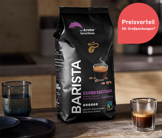 BARISTA Espresso Dark - Ganze Bohne