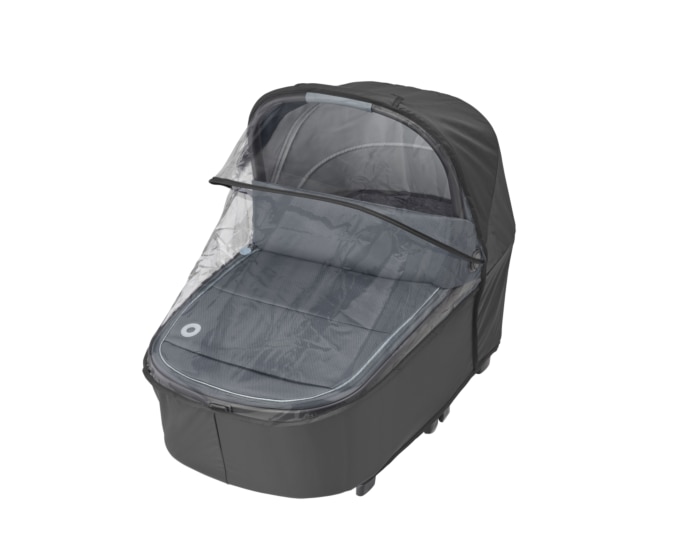 Oria XXL 0 - 9 M   0 - 9 kg    Relaxfunktion in Liegeposition |    Mit Regenschutz und Sonnenverdeck |    Nap-Keeper für ungestörten Schlaf |    Riesige Babywanne |