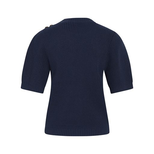 PBO Jessia Strikbluse, Navy, L