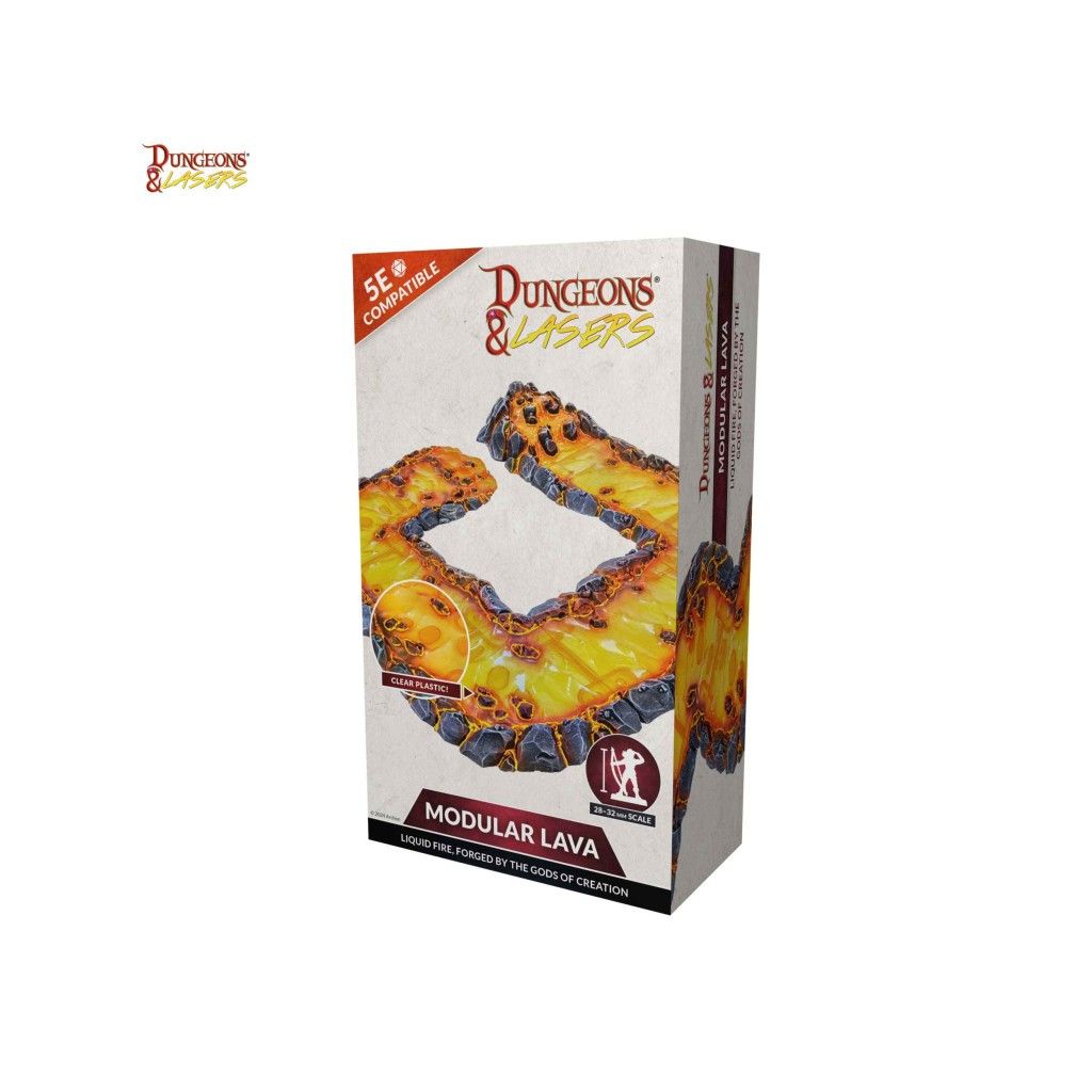 Dungeons & Lasers - Décors - Modular Lava