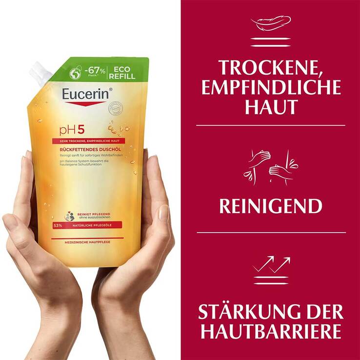 Eucerin pH5 Duschöl empfindliche Haut, 400 ml