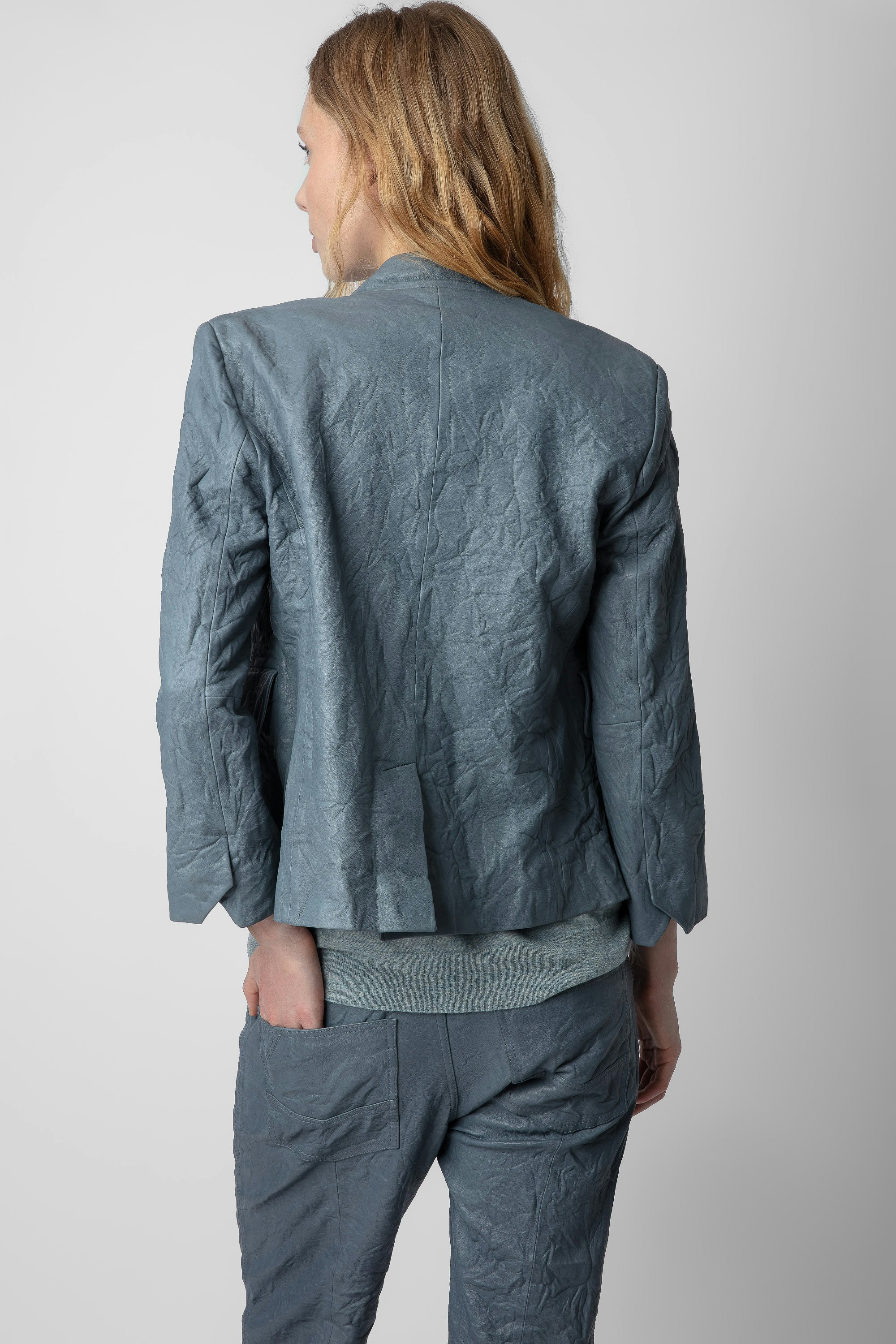 Blazer Verys Cuir Froissé