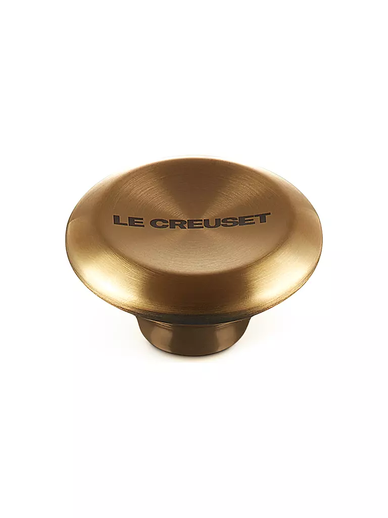LE CREUSET Deckelknopf 5,7cm SIGNATURE Gold gold