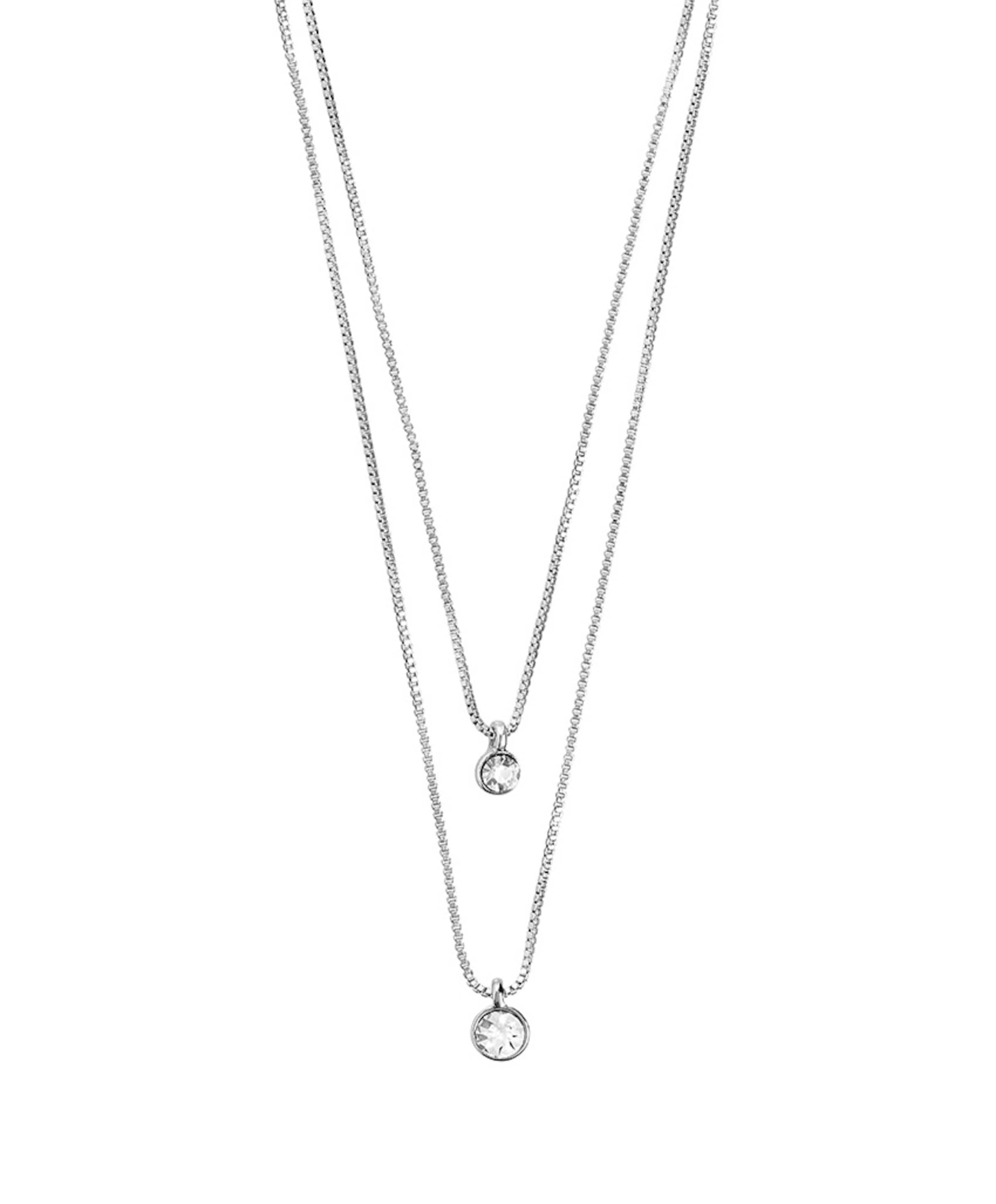 Pilgrim Dames ketting zilver