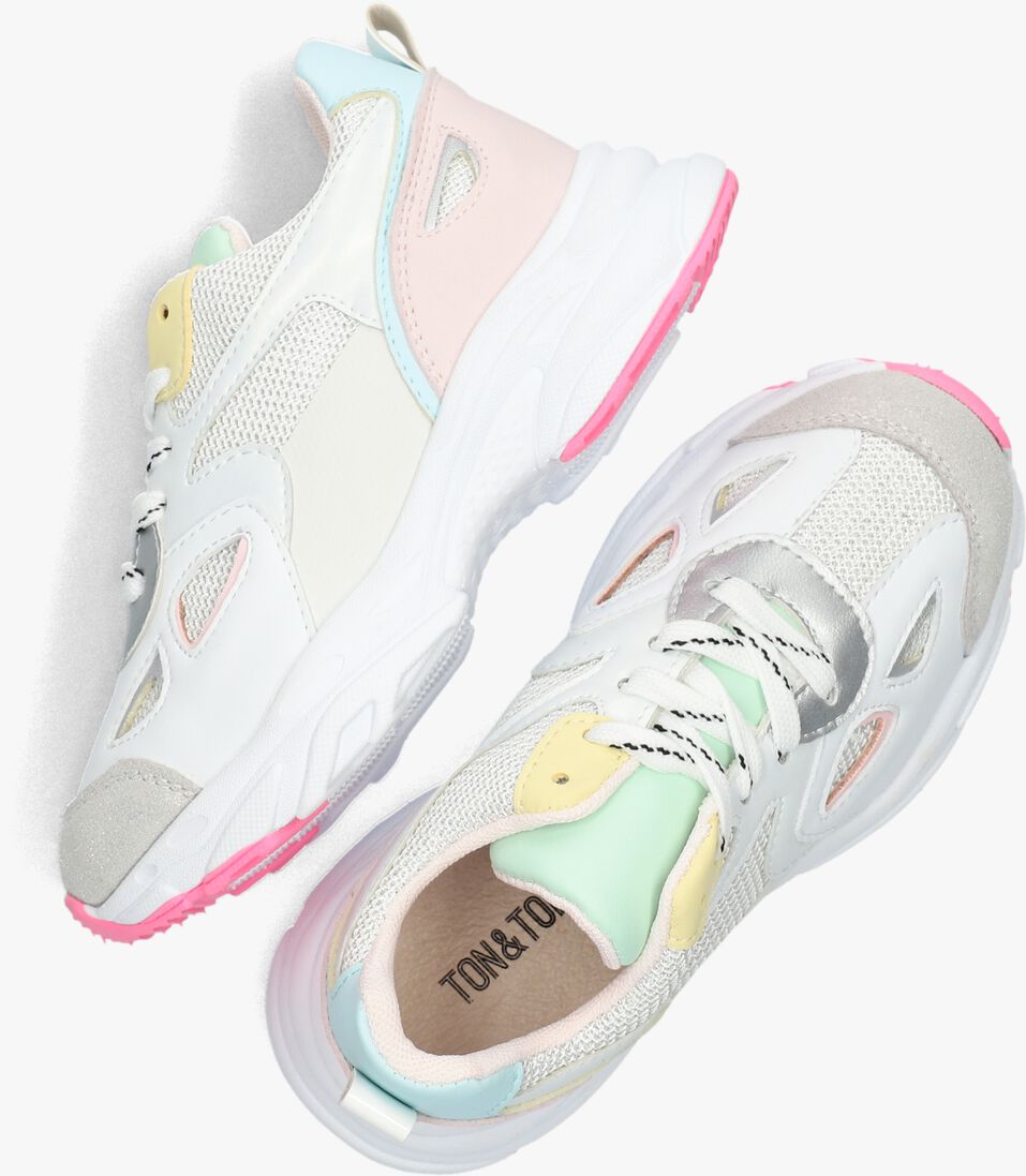 TON & TON witte ton & ton lage sneakers wera
