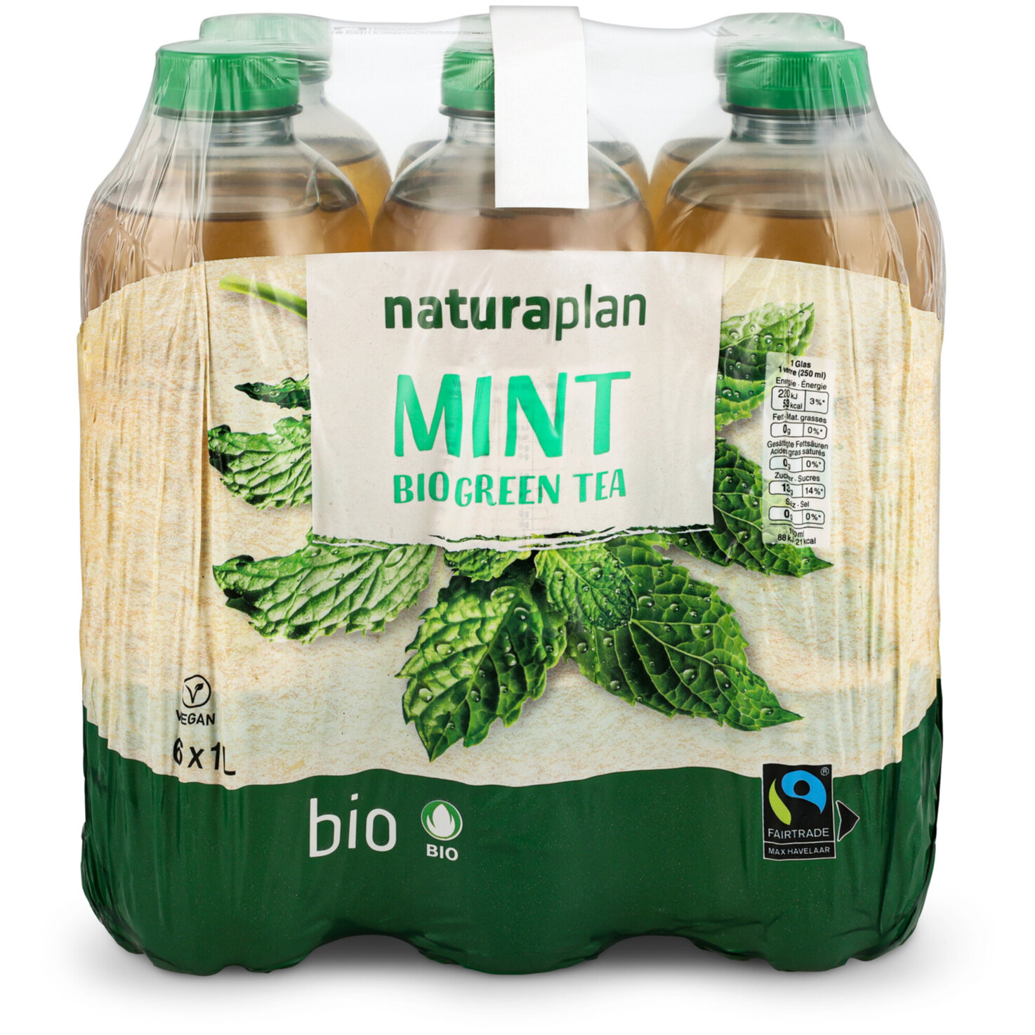 Naturaplan Organic Mint Green Ice Tea 6x1l