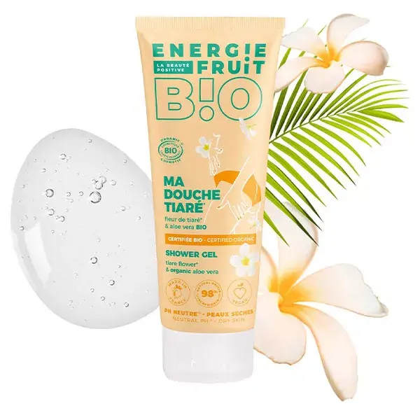 Energie Fruit My Shower Care Gel Flor de Tiaré e Aloe Vera Orgânica 200ml