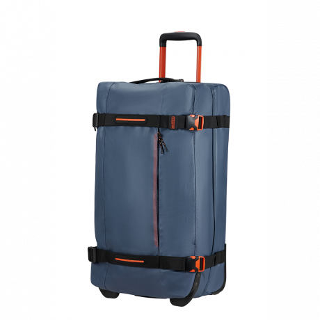 American Tourister Urban Track Duffle Wheels L Coated Navy/ Orange