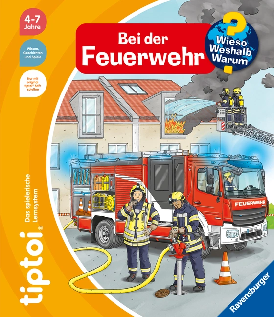 Bei der Feuerwehr / Wieso? Weshalb? Warum? tiptoi® Bd.25