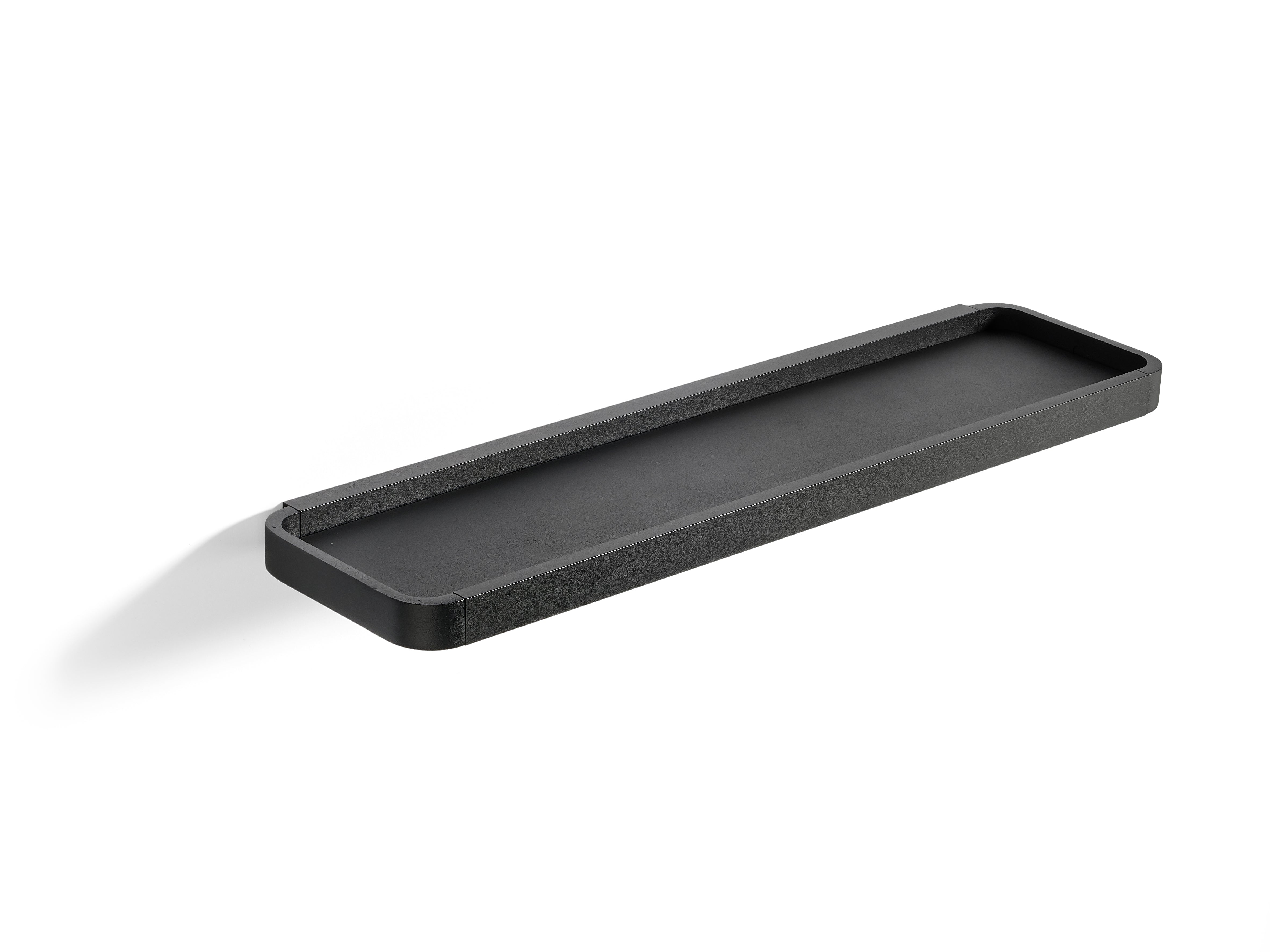Zone  Rim hylde, sort - L44 cm.