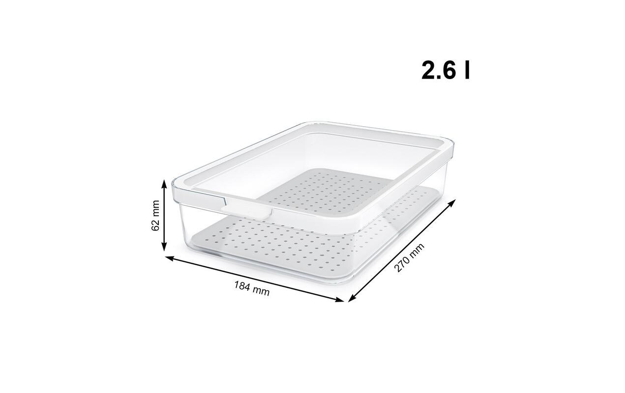 Kühlschrankorganizer Cauma Gross, 3-teiligKühlschrankbox Set