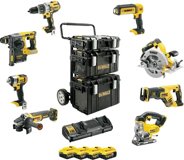 DeWALT DCK856P4-QW, 9000 rpm, 18 V, 5 At