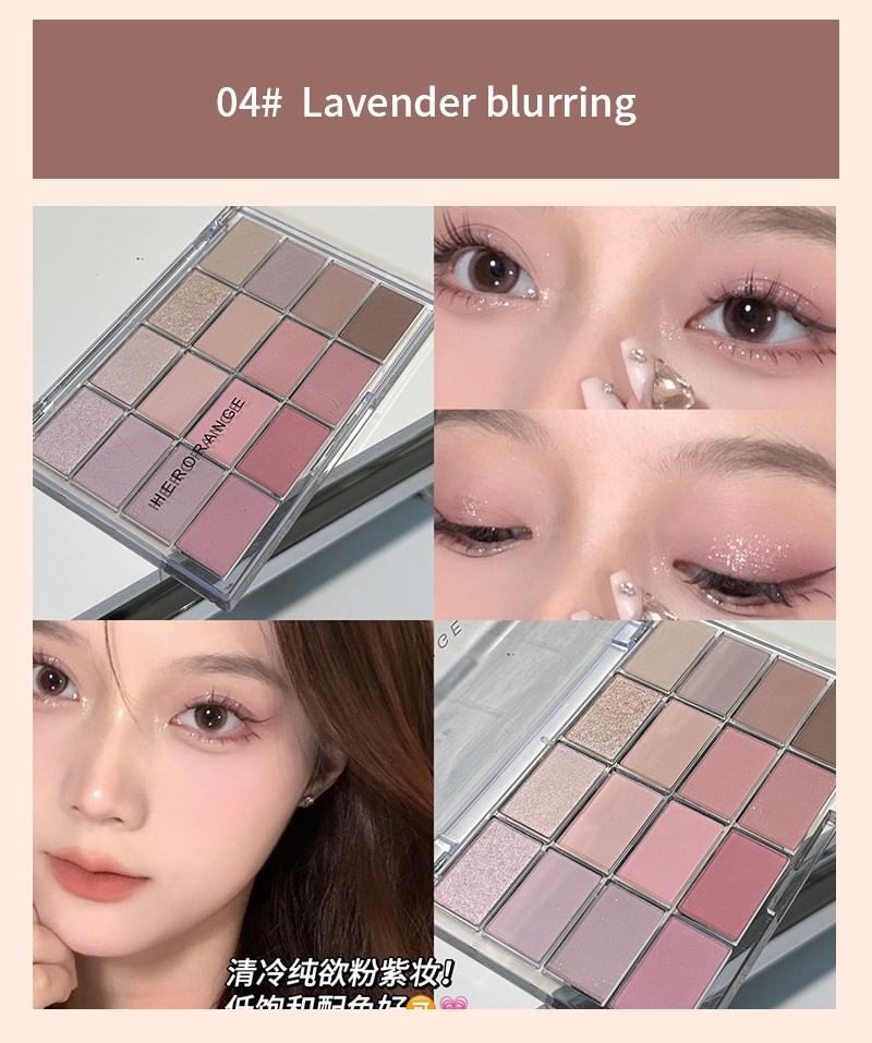 HERORANGE - Oogschaduwpalet - Lavendel Blurring