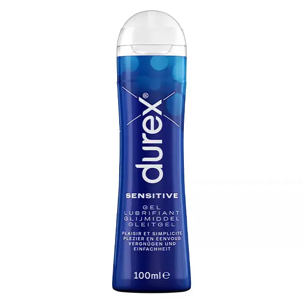 Gel Lubrificante Durex Sensitive - Lubrificante Confortável à Base de Água - 100ml