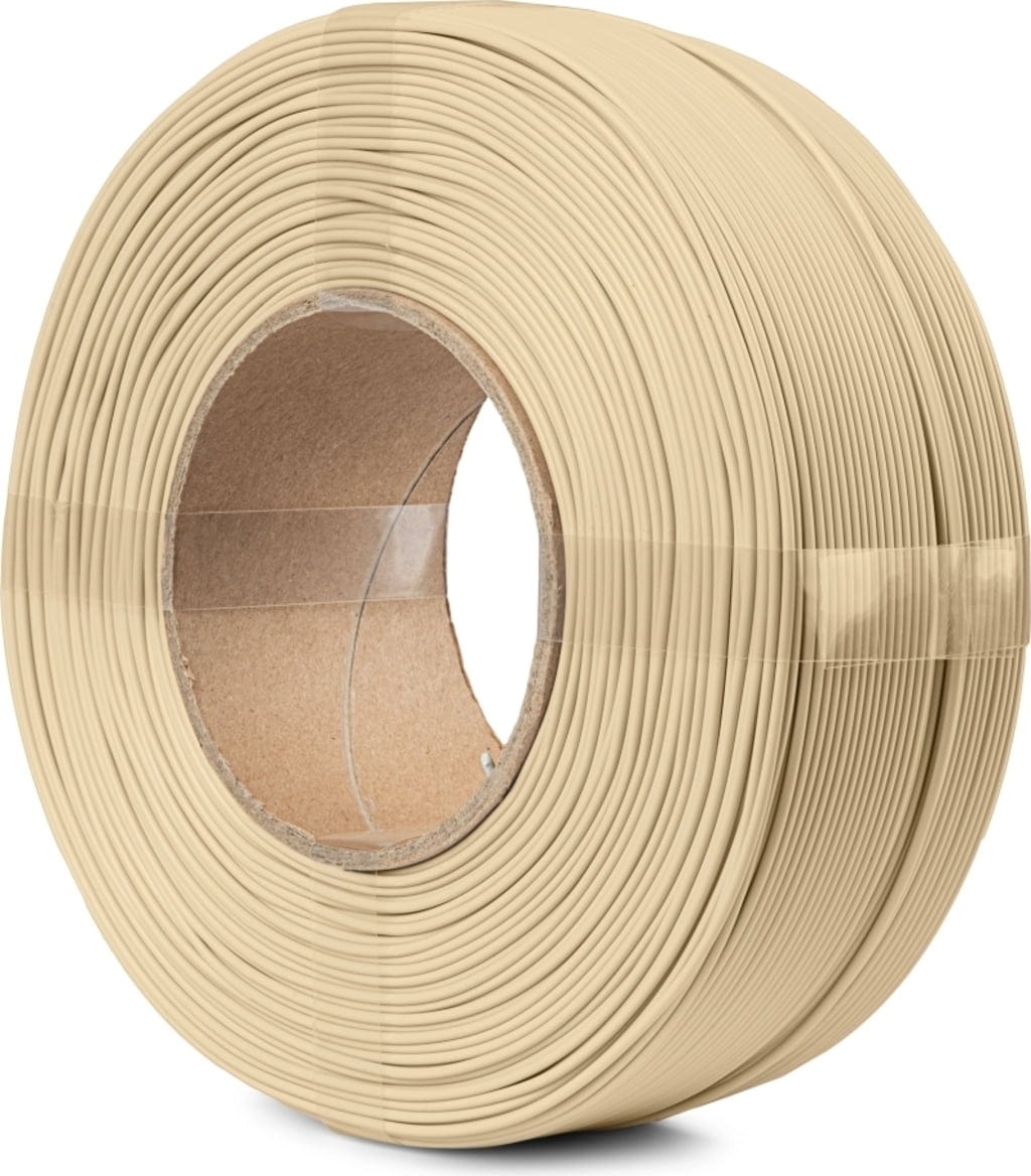 The Filament  Refill PLA Matte Desert Beige, 1,75 mm / 1000 g    Mattes PLA ohne Spule für funktionale & dekorative Anwendungen in Desert Beige