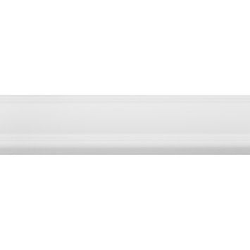 Decorlijst grenen wit gegrond 8x57mm 270cm