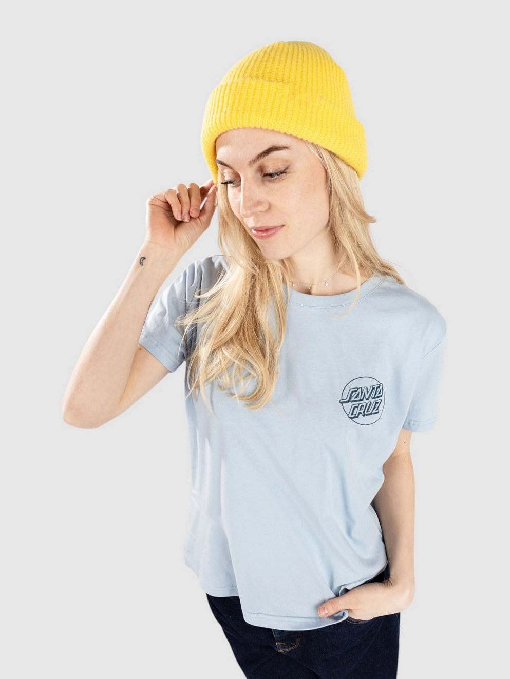 Santa Cruz Sage Dot T-Shirt fresh blue