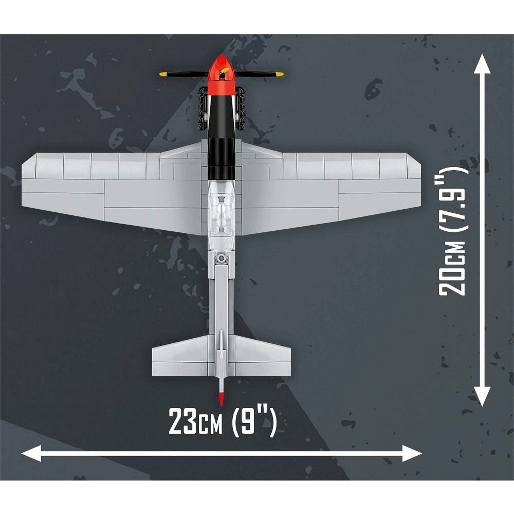 COBI Konstruktionsspielzeug Top Gun Mustang P-54D