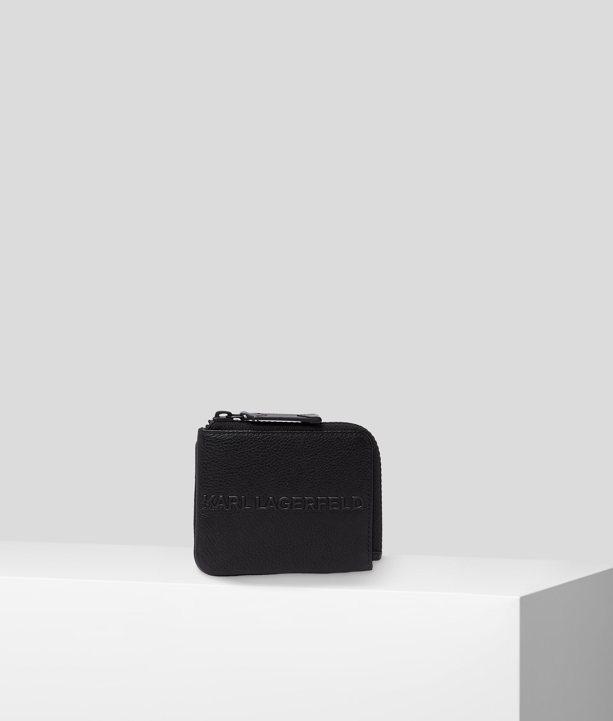 PORTE-CARTES EN CUIR ZIPPÉ K/SHADE
