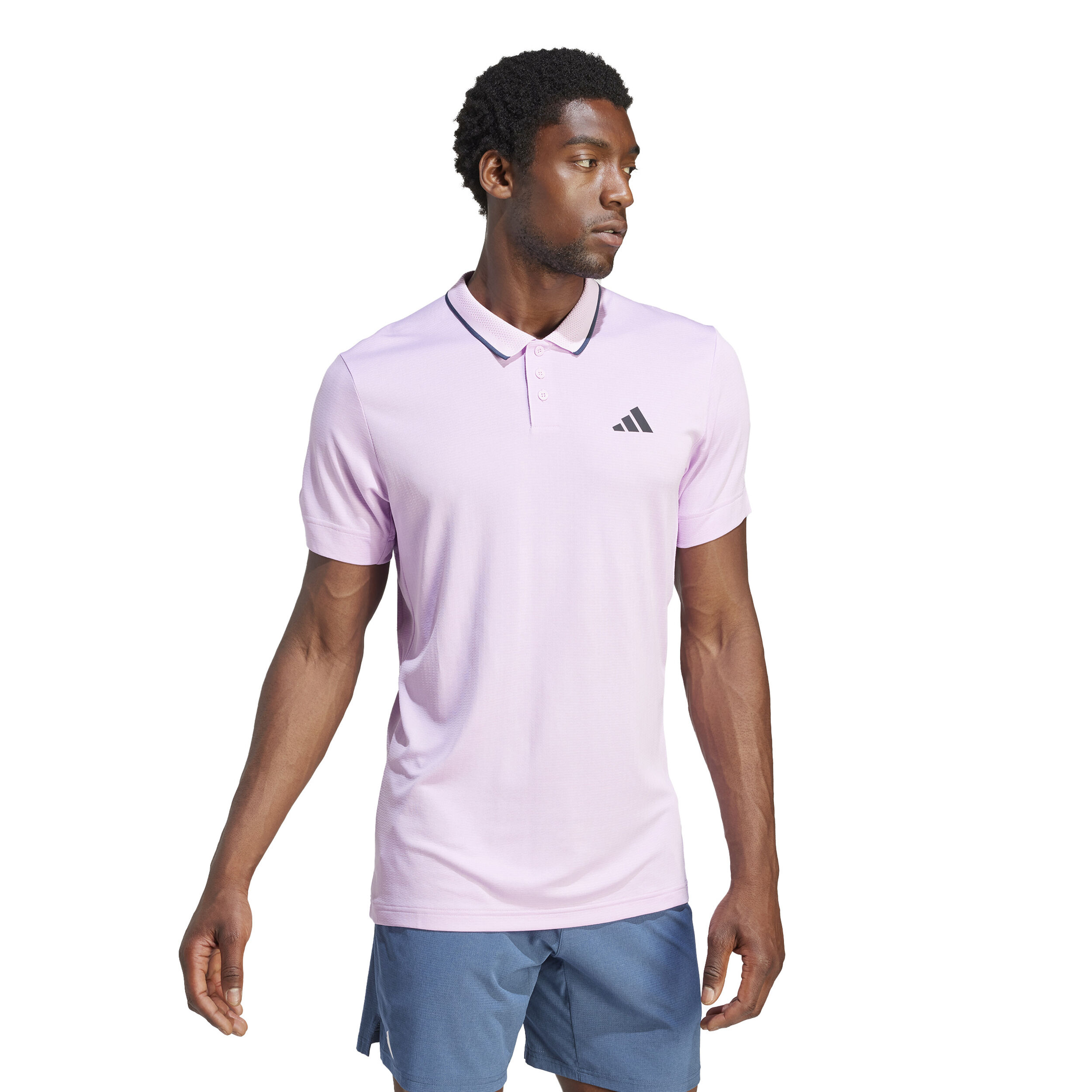 adidas Freelift Polo Hommes - Lilas