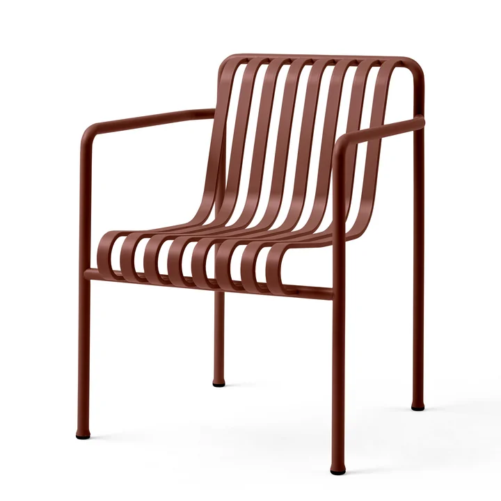 HAY - Palissade Dining Armchair, iron red