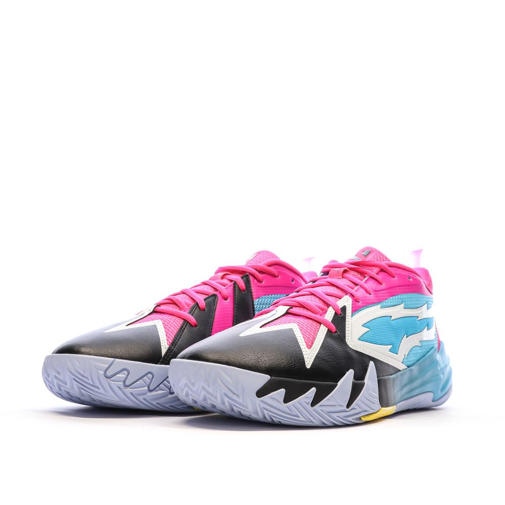 Puma Chaussures de basket Bleu/Rose Homme Puma Scoot Zeros
