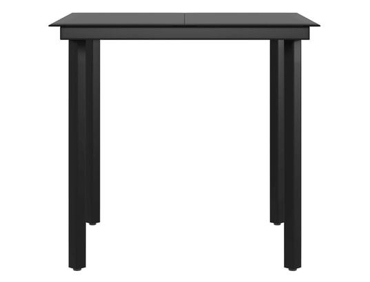 LES TENDANCES - Ensemble table et chaises de jardin-brun-4 places-379350
