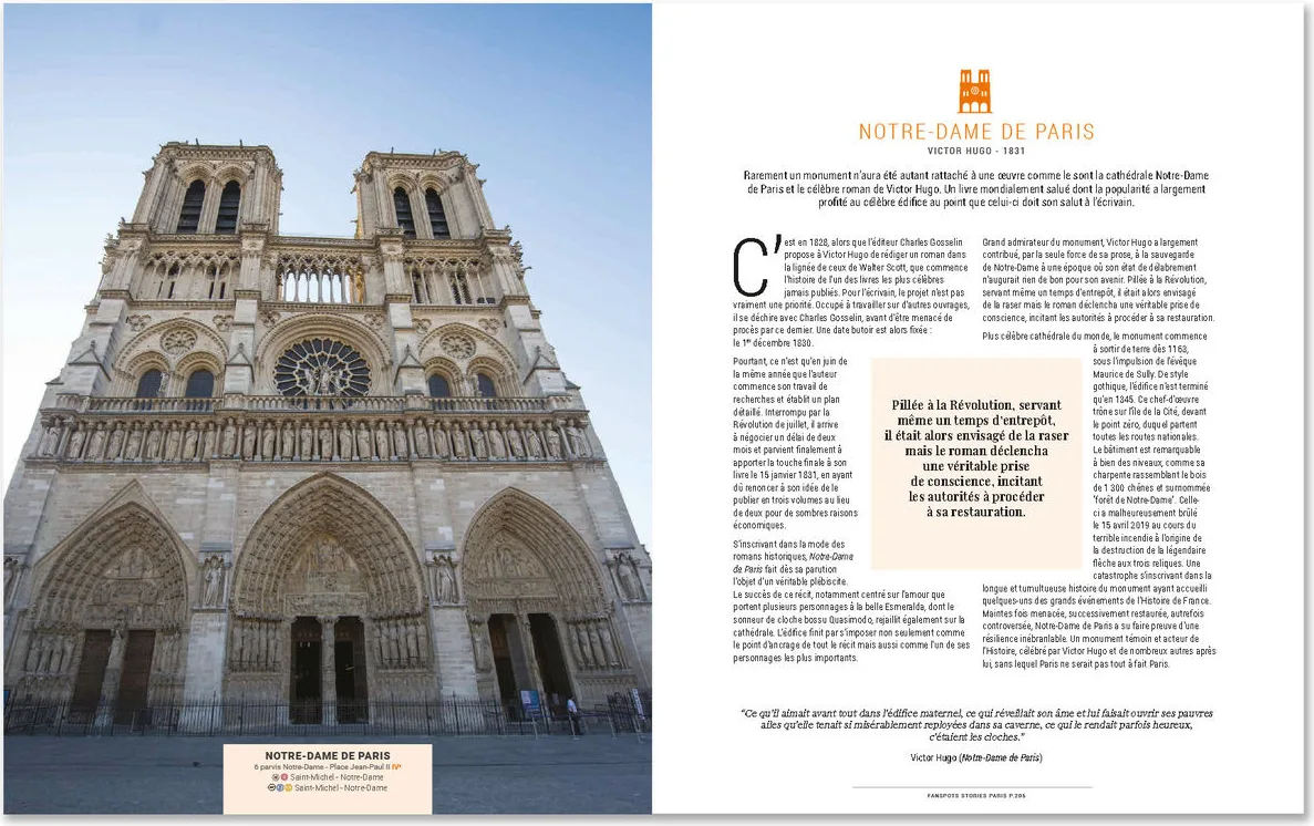 Fanspots stories Paris Livres