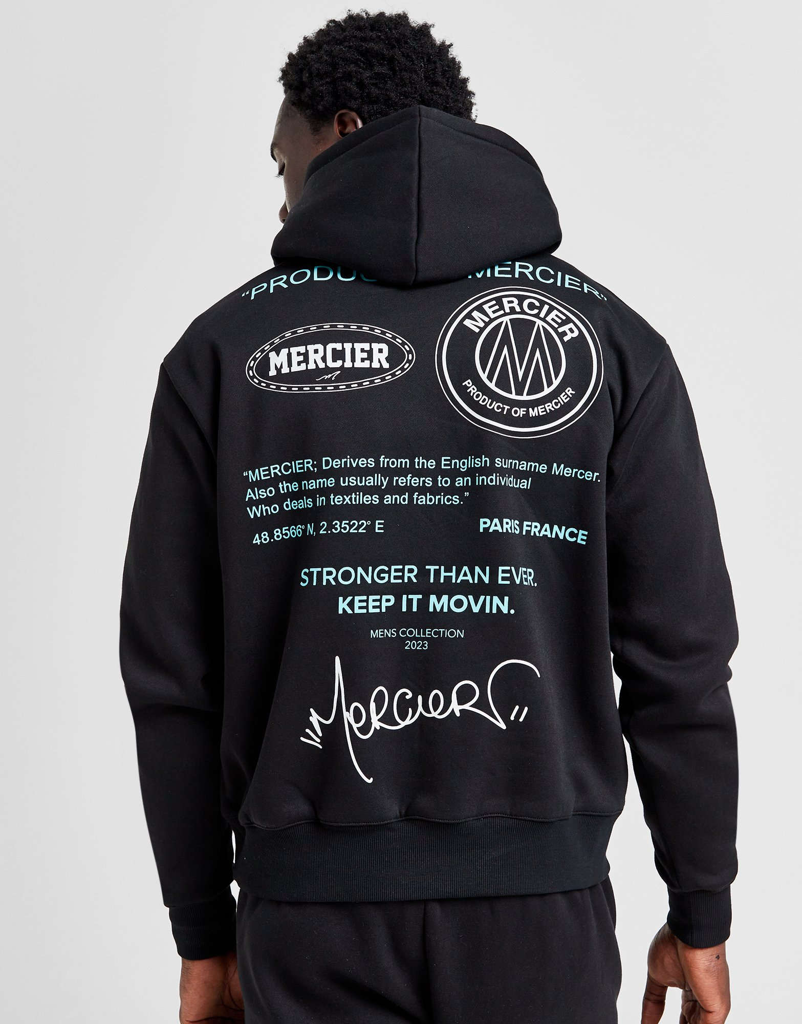 MERCIER Sweat à Capuche Caruso Homme