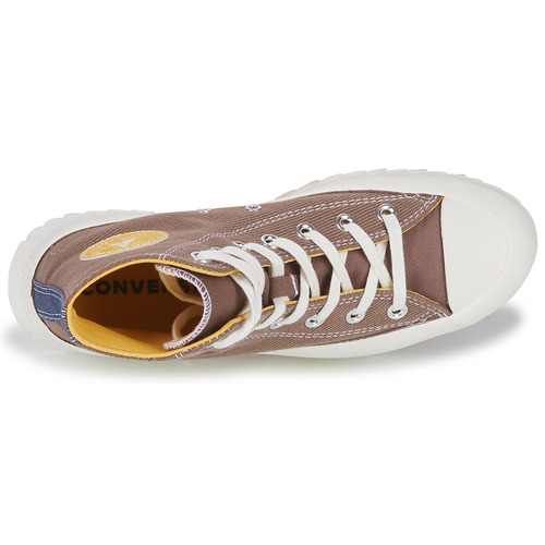 Converse - CHUCK TAYLOR ALL STAR LUGGED 2.0 PLATFORM DENIM FASHION HI - Marron / Jaune