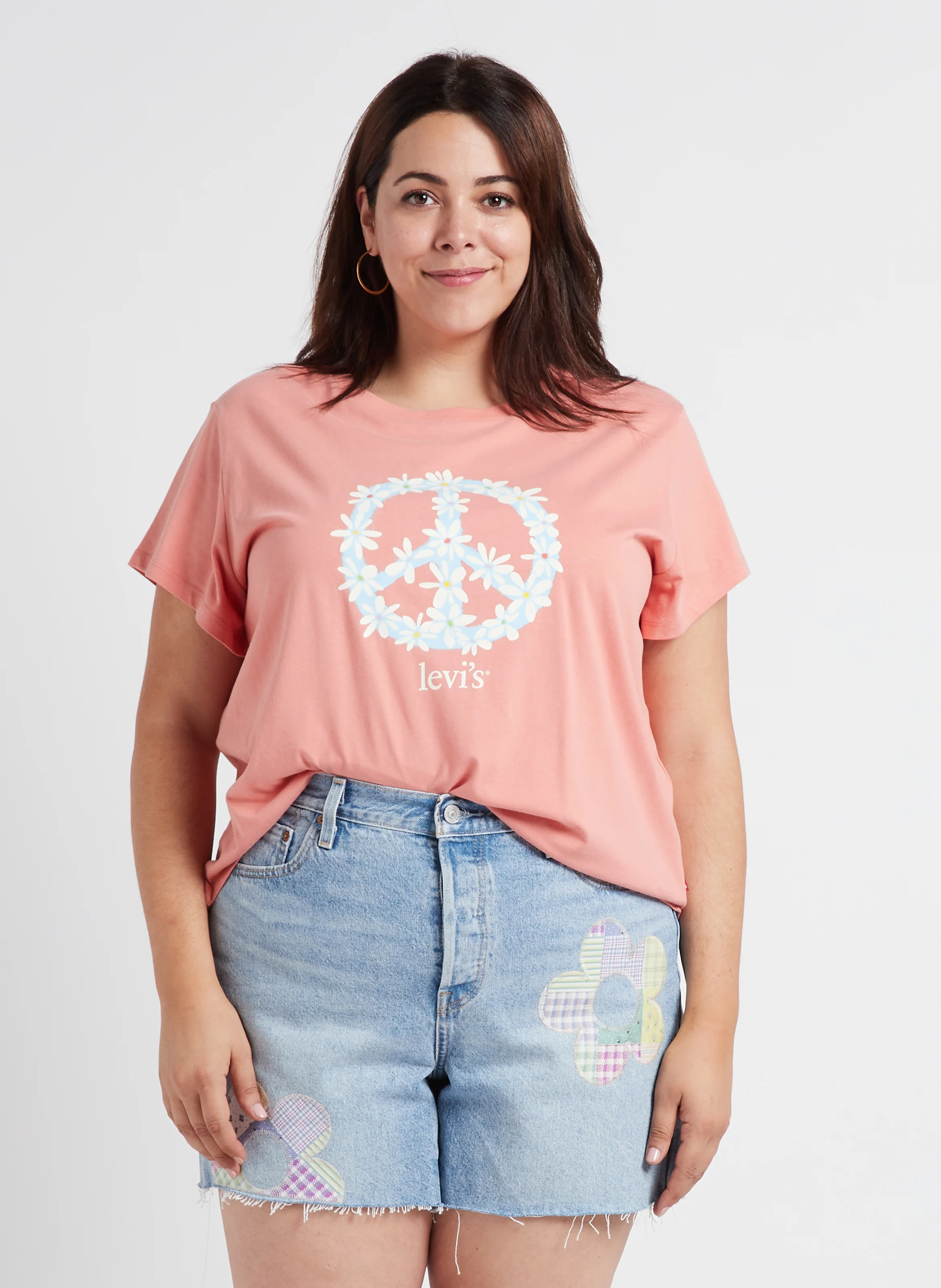 PL GRAPHIC AUTHENTIC TEE - Tee-shirt col rond sérigraphié en coton | Rouge