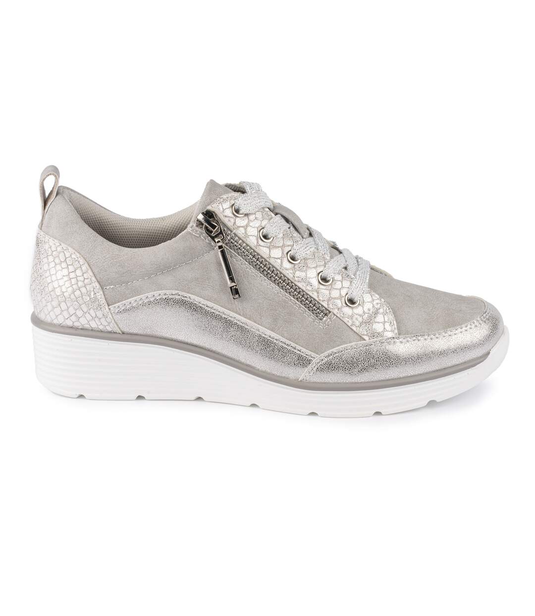 Lunar - Baskets KILEY - Femme (Argenté) - UTGS250